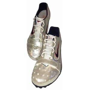 Nike Mens Monsterfly T&F Shoes Retro Silver 310907-141 USA Bowerman Size 10.5